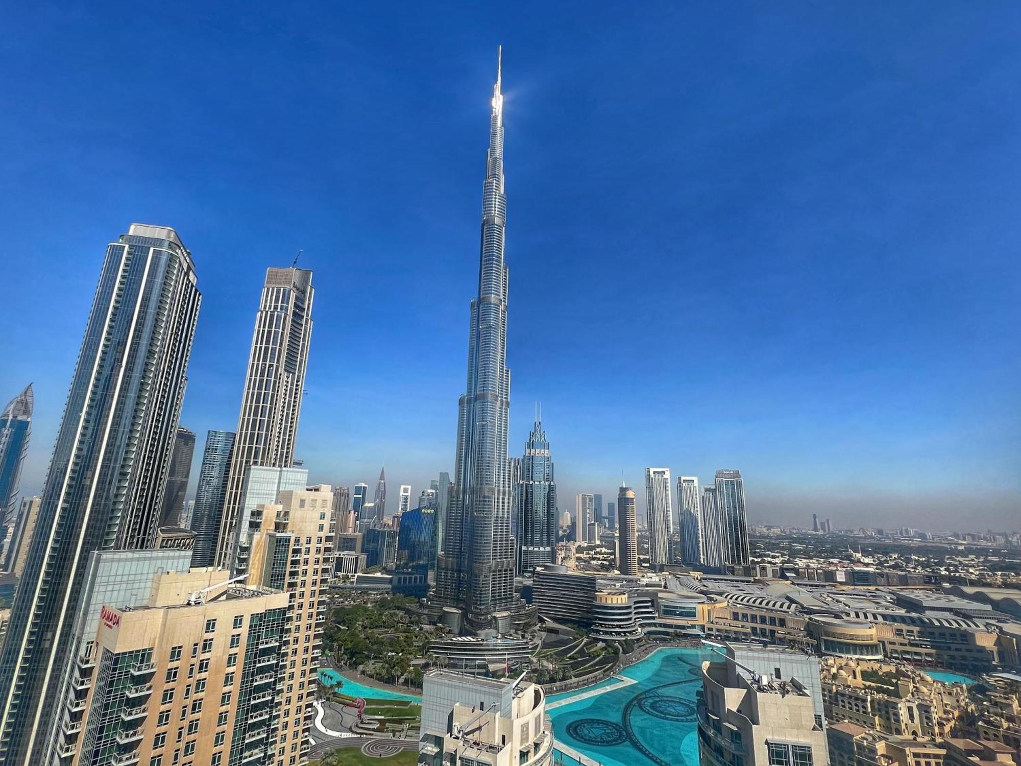 Prestige Living 2Br With Full Burj Khalifa And Fountain View By Auberge Dubai Exterior photo
