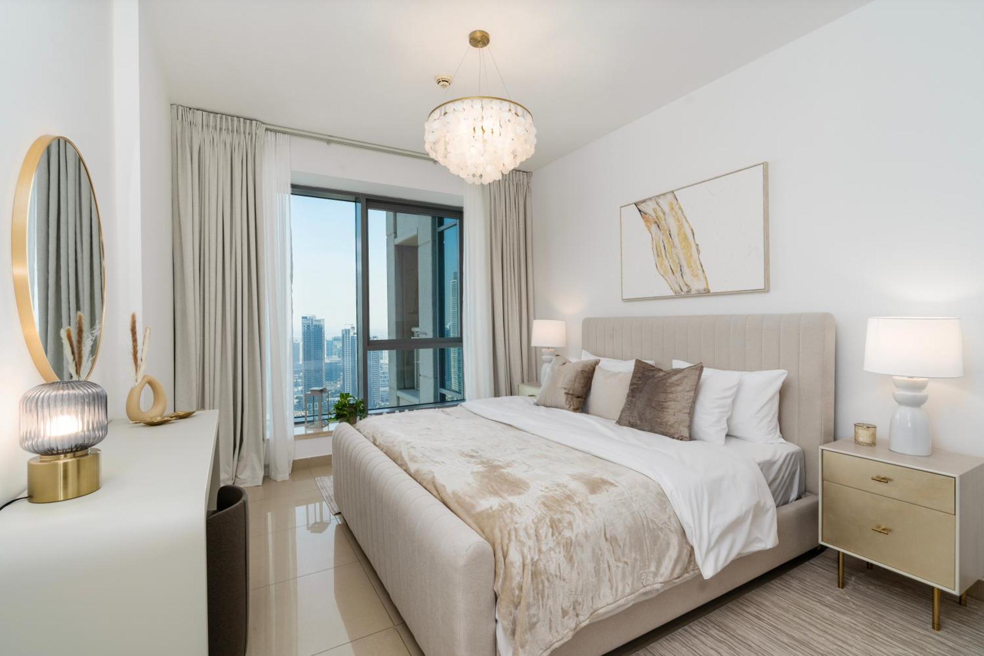 Prestige Living 2Br With Full Burj Khalifa And Fountain View By Auberge Dubai Exterior photo